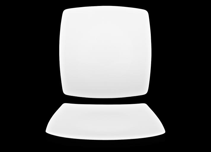 Тарелка квадратная серии «Принц» 260×260 мм ОПТ фото 1