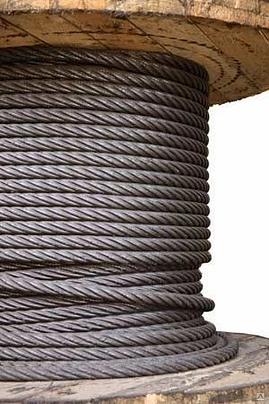 Канат стальной оцинкованный нержавеющий, чёрный фото 2