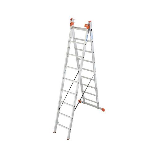 Универсальная лестница Tribilo из трёх частей, 3×9 перекладин фото 3