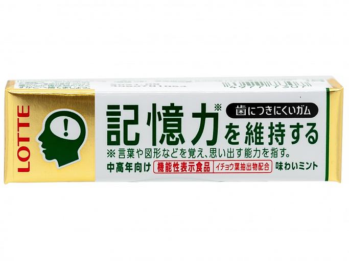 Резинка жевательная «Гинкго Билоба» Lotte, 26,1 г ОПТ фото 1