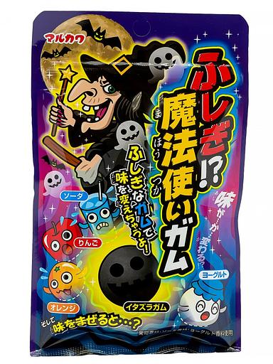 Резинка жевательная Marukawa Ведьмочка (апельсин, яблоко, йогурт, газировка), 47г фото 1