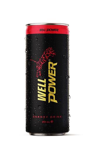 Энергетический напиток «Well Power energy drink» 250 мл фото 1