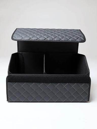 Органайзер в багажник для автомобиля чёрный белый ОПТ фото 3