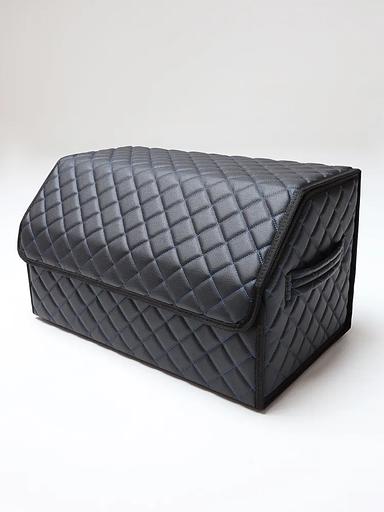 Органайзер в багажник для автомобиля чёрный синий ОПТ фото 1