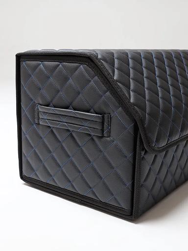 Органайзер в багажник для автомобиля чёрный синий ОПТ фото 2