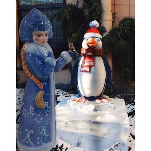 Фигура из стеклопластика «Снегурочка» фото 1