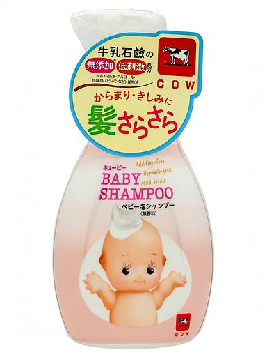 Шампунь-пенка детский для волос COW BRAND «Kewpie» без аромата, 350мл фото 2