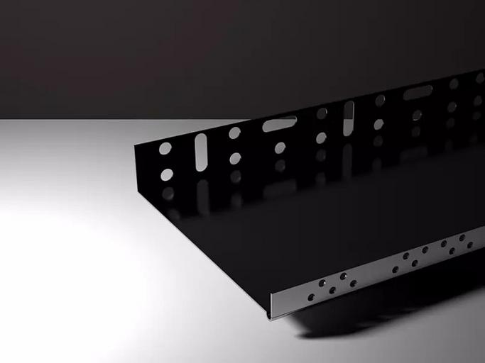 Цокольный опорный профиль алюминиевый 153 мм с перфорацией и капельником, толщина 0,5 мм ProfiGips 2,5 м ОПТ фото 1