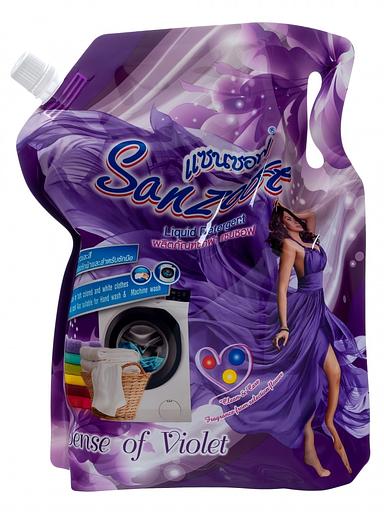 Гель для стирки Sanzoft Нежная фиалка, 2000мл фото 1