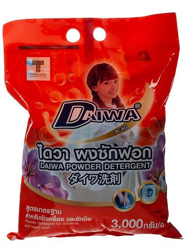 Порошок стиральный Daiwa, для любого типа белья, 3 кг фото 1
