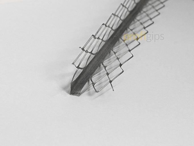 Уголок штукатурный оцинкованный сетчатый ProfiGips 3 м ОПТ фото 5