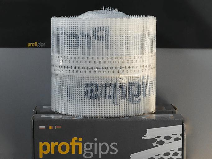 Профиль ПВХ универсальный угловой с сеткой ProfiGips 25 м ОПТ фото 3