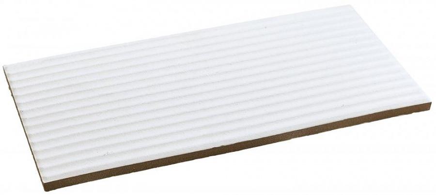 Плитка для бассейна рельефная белая T01A08 244×119×10 ОПТ фото 3