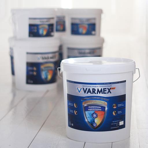 Жидкая теплоизоляция Varmex «Универсальная морозостойкая» 10 л ОПТ фото 2