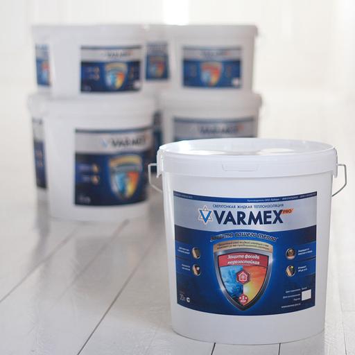 Жидкая теплоизоляция Varmex «Защита фасада морозостойкая» 10 л ОПТ фото 2