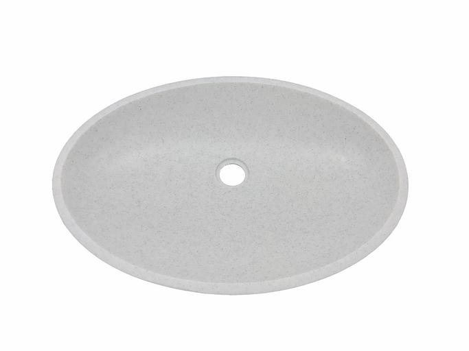 Раковина акриловая Staron N203 Sanded White Pepper WP410 фото 2