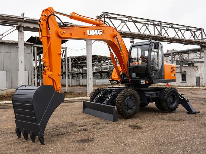 Колесный экскаватор E185W фото 2