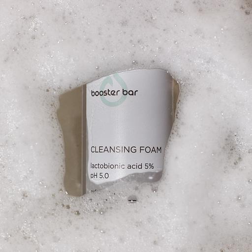 Пенка для умывания с лактобионовой кислотой Booster bar «Cleansing Foam Lactobionic Acid» 5%, pH 5.0, 80 мл ОПТ фото 3