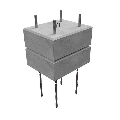 Фундамент монолитный для опор ЛЭП ФСБ 2-5 фото 1