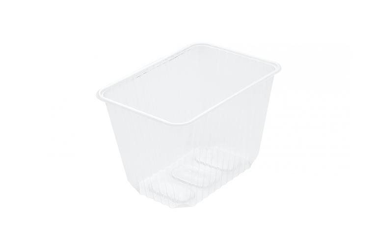 Контейнер прямоугольный 2000 мл 186×132 мм ОПТ фото 1