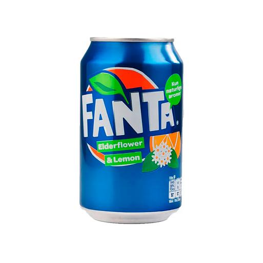 Напиток сильногазированный Fanta Elderflower & Lemon (Германия) ОПТ фото 1