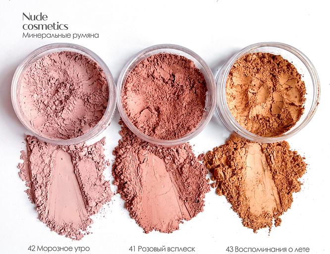 Минеральные румяна сатиновые 44 Тропический закат, опт фото 2