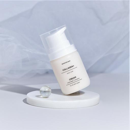 Крем для лица Booster bar «Collagen+» с фосфолипидами лецитина, 50 мл ОПТ фото 2