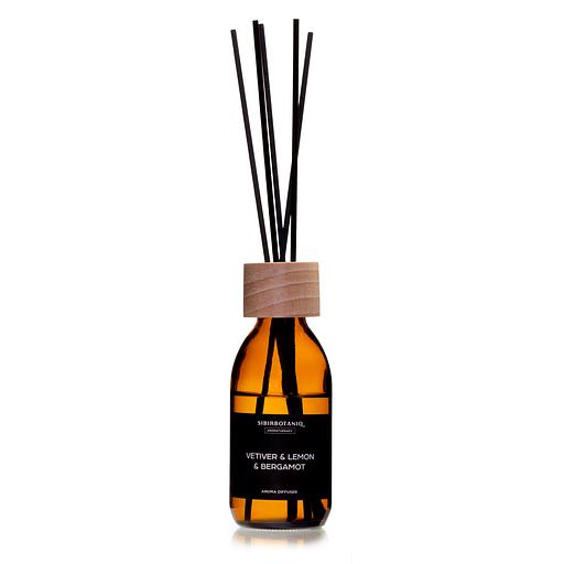 Ароматический диффузор sibirbotaniq aromatherapy Vetiver & Lemon & Bergamote, 100 мл, опт фото 1