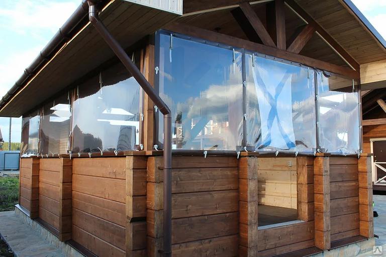 Мягкие окна из пленки ПВХ по индивидуальным размерам ОПТ фото 2