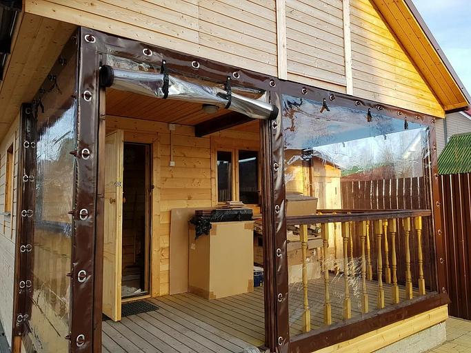 Мягкие окна из пленки ПВХ по индивидуальным размерам ОПТ фото 8