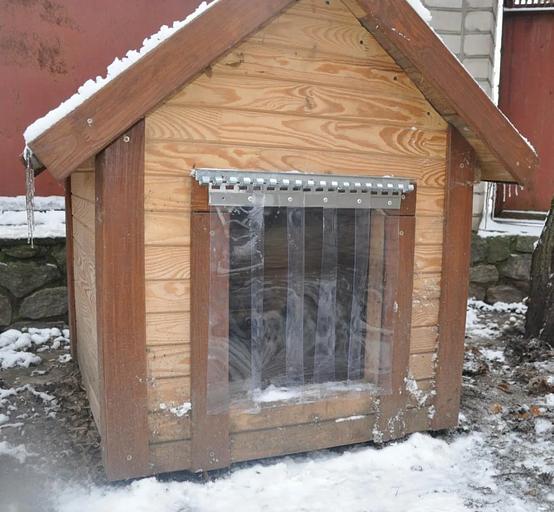 Завеса для собачьей конуры из ПВХ ОПТ фото 1