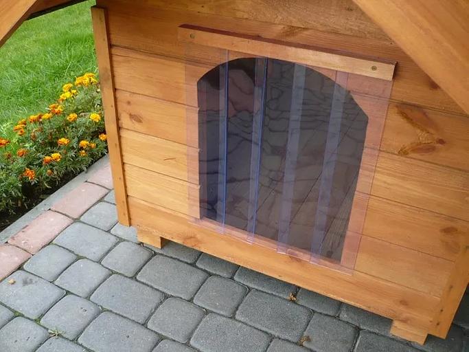 Завеса для собачьей конуры из ПВХ ОПТ фото 2