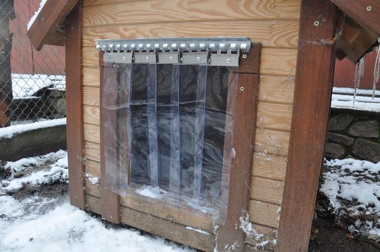 Завеса для собачьей конуры из ПВХ ОПТ фото 4