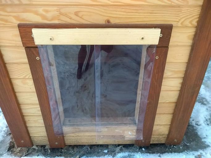 Завеса для собачьей конуры из ПВХ ОПТ фото 5