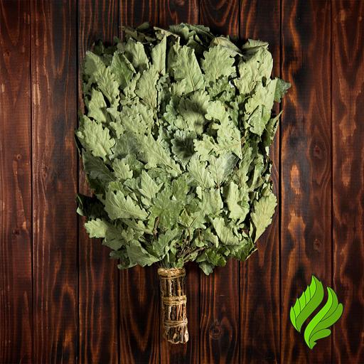 Дубовый веник «Премиум» для бани фото 1