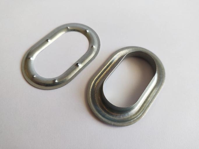 Люверс овальный 42×22 мм фото 2