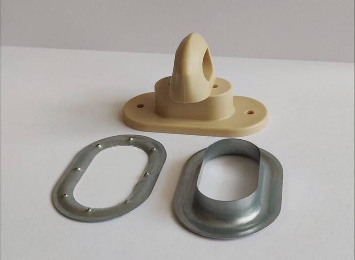 Люверс овальный 42×22 мм фото 10