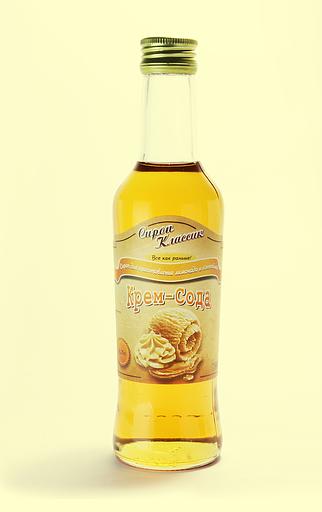 Сироп натуральный «Крем-сода» 250 мл фото 1