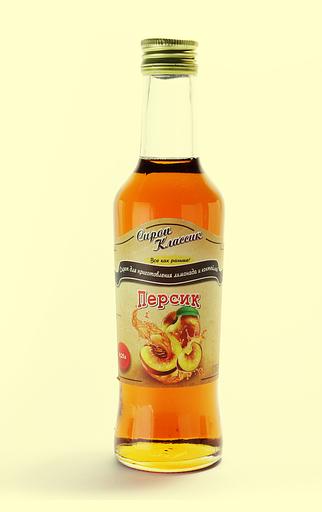 Сироп натуральный «Персик» 250 мл фото 1