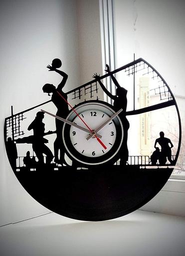 Настенные часы «Волейбол» ОПТ фото 1