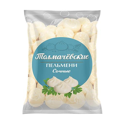 Пельмени Мясная тележка «Толмачёвские» сочные, 0,8 кг ОПТ фото 1