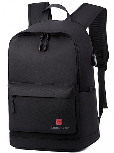 Молодёжный Супер крутой рюкзак от Rittlekors Gear 2017 чёрный ОПТ фото 4