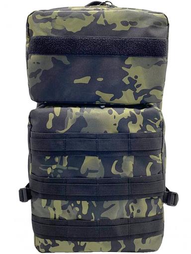 Рюкзак тактический Rittlekors Gear 7008 Камуфляж тёмно-серый ОПТ фото 1