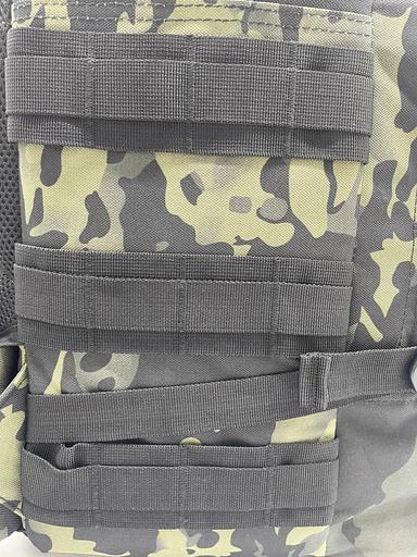 Рюкзак тактический Rittlekors Gear 7008 Камуфляж тёмно-серый ОПТ фото 10