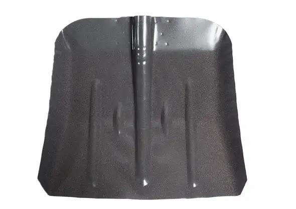 Лопата снеговая стальная 380х380 мм без планки и черенка, арт.СНЕГ-03.21 ОПТ фото 2