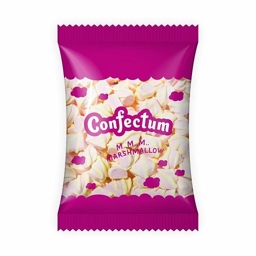 Маршмеллоу Confectum «Funny Springs» с ароматом клубники 2х600 г ОПТ фото 1