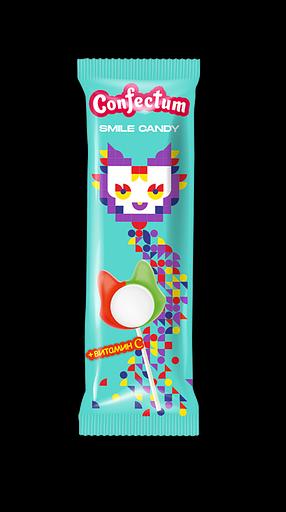 Карамель леденцовая на палочке Confectum «Smile Candy микс» 4 шоу-бокса 30х8 г ОПТ фото 4