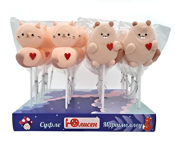 Фигурный маршмеллоу на палочке Юлисен «Набор №1» фото 1
