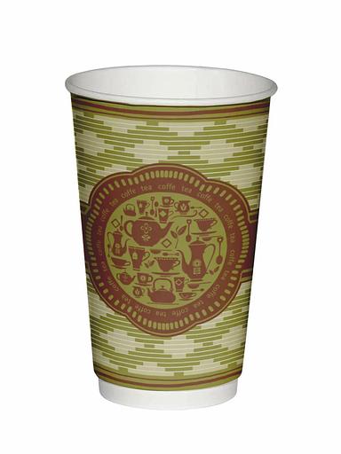 Стакан двухслойный «Butterfly» с нанесением логотипа 350 мл фото 1