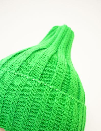 Шапка тыковка 2×2 Салатовая ОПТ фото 3